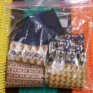 5 bundle of various designers ties